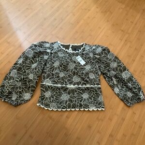 Express Embroidered Top